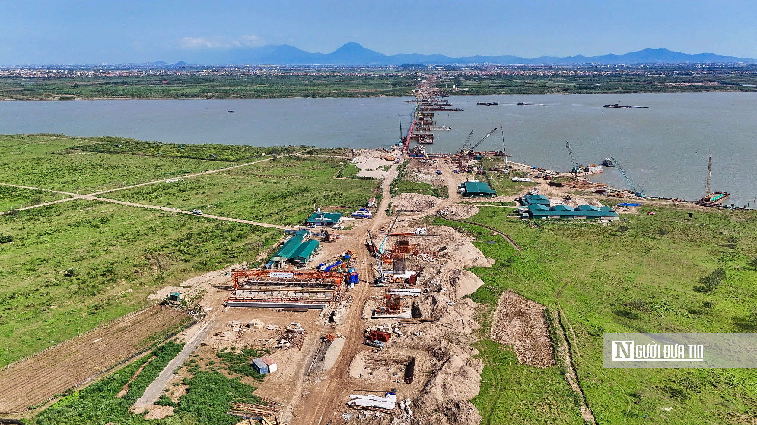 Hình hài tuyến Vành đai 4 chạy qua Hà Nội sau 3 năm thi công - Ảnh 5.