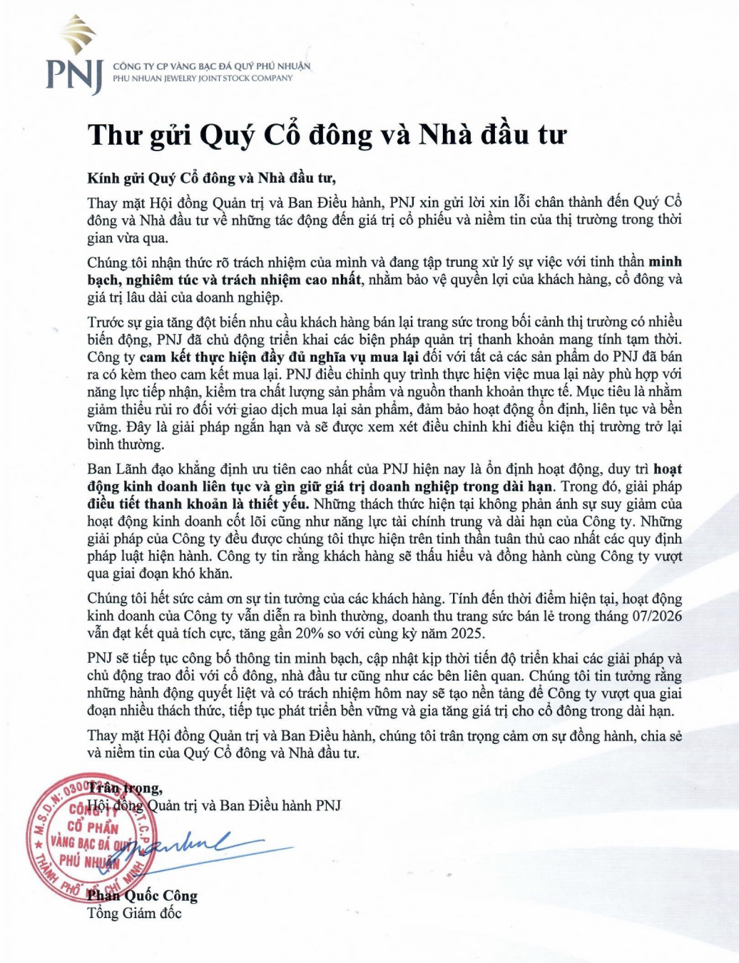 Sau VinaCapital, Dragon Capital tiếp tục rời ghế cổ đông lớn tại PNJ - Ảnh 2.