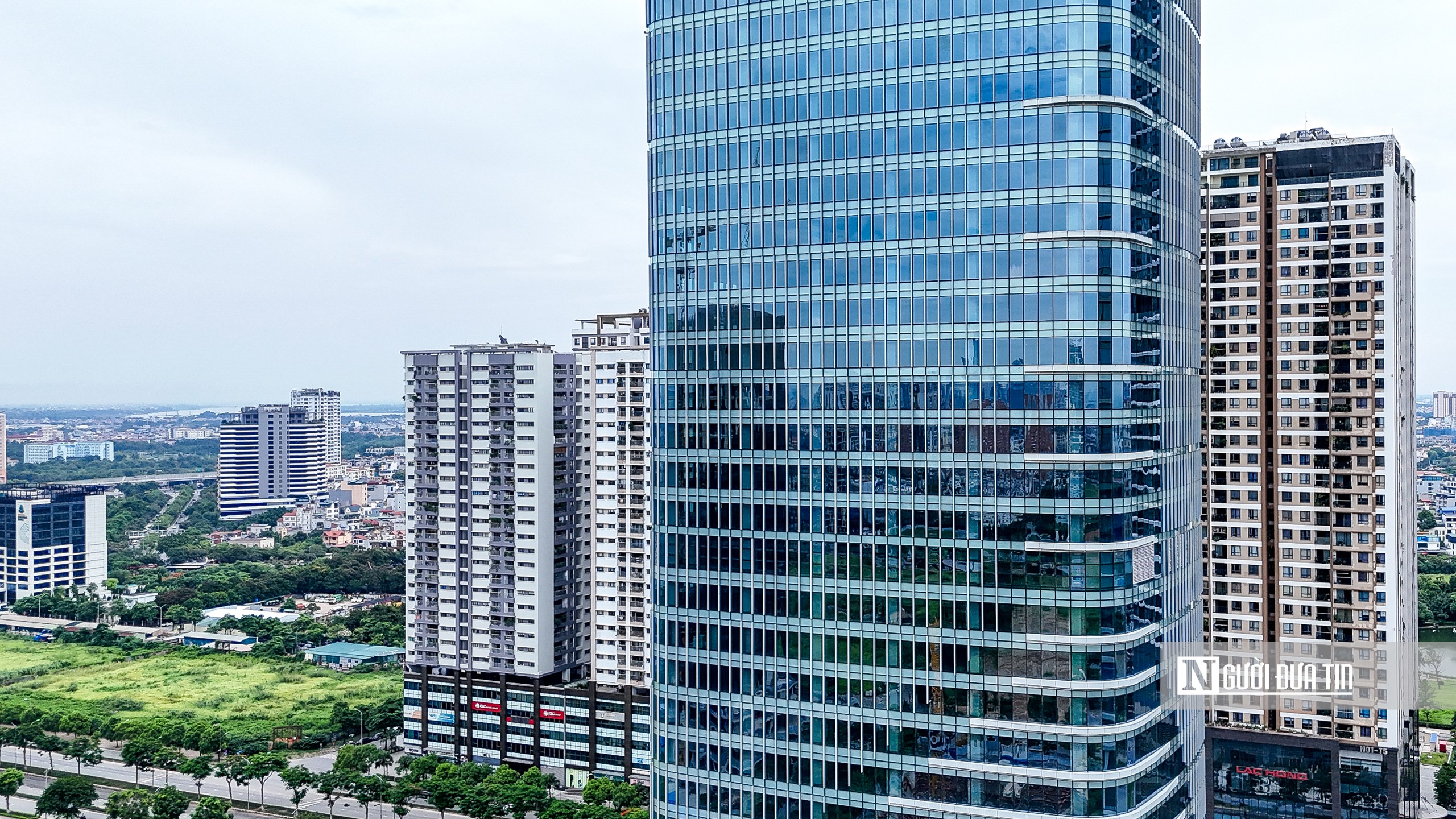 Toàn cảnh tháp tài chính tại trung tâm kinh tế mới Tây Hồ Tây - Ảnh 6.