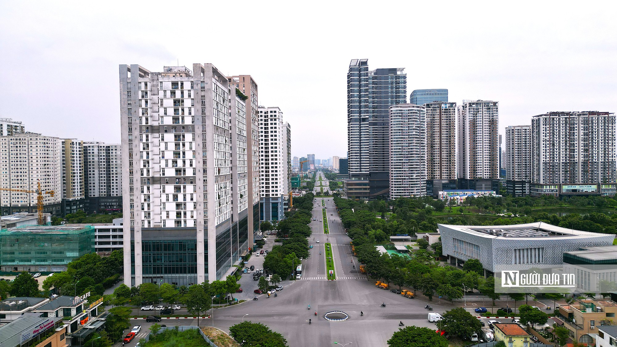 Diện mạo đường V&agrave;nh đai 2,5 đoạn qua phường Xu&acirc;n Đỉnh dần th&agrave;nh h&igrave;nh - Ảnh 11.