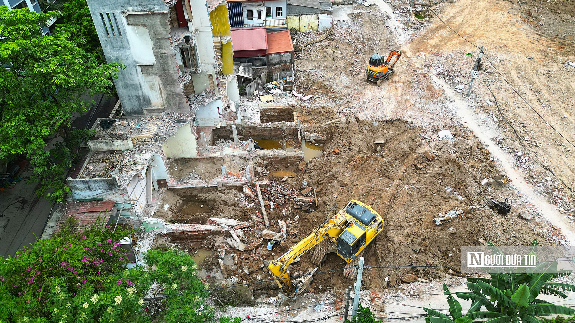 Diện mạo đường V&agrave;nh đai 2,5 đoạn qua phường Xu&acirc;n Đỉnh dần th&agrave;nh h&igrave;nh - Ảnh 7.