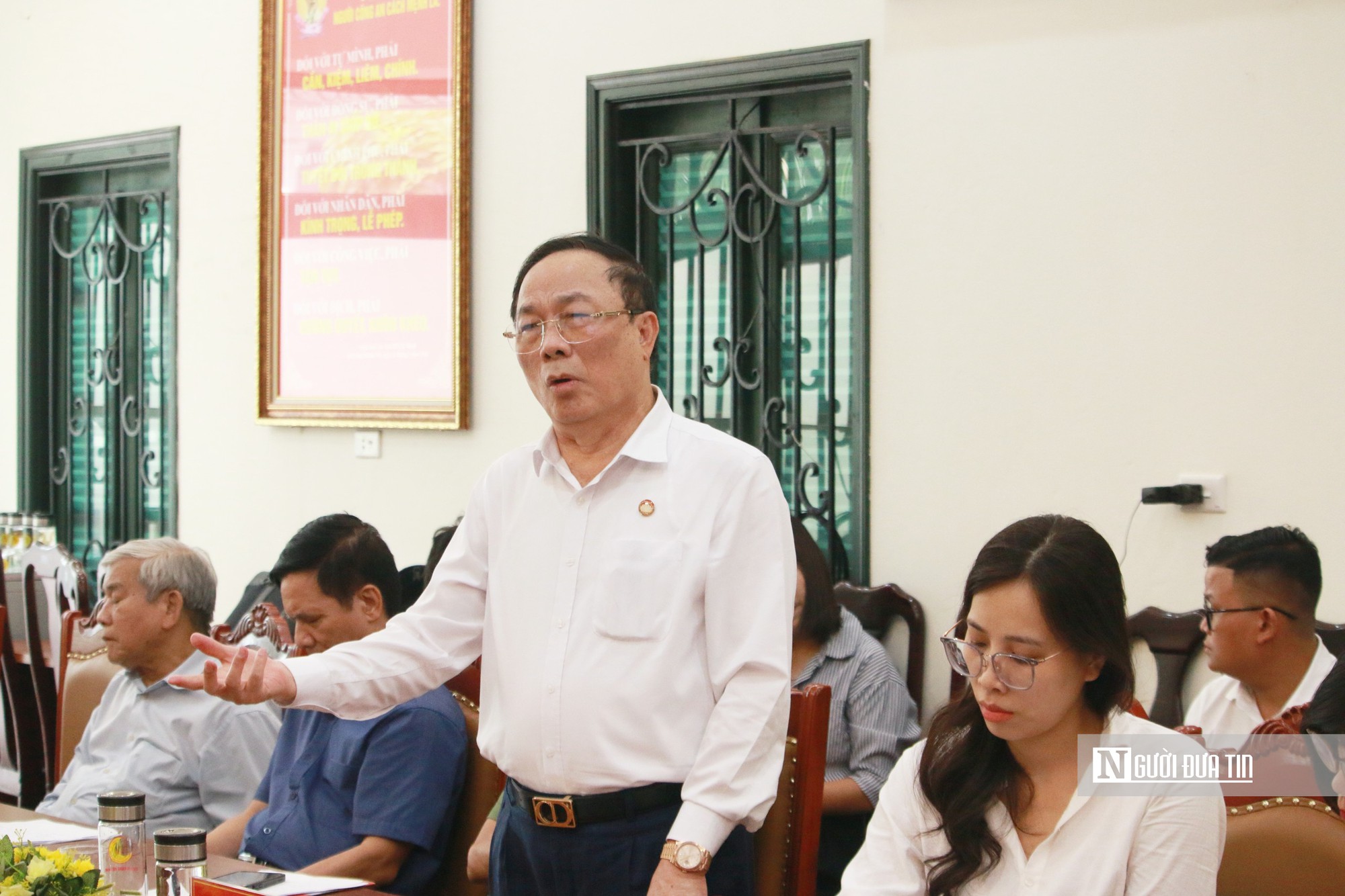 Cụm thi đua Ph&aacute;p luật - Y tế - M&ocirc;i trường tăng cường kh&aacute;m, chữa bệnh miễn ph&iacute; cho người d&acirc;n- Ảnh 8.
