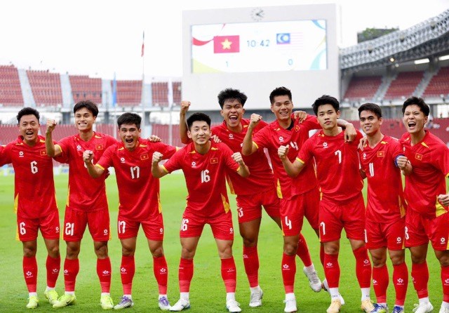 U23 Việt Nam x&aacute;c định đối thủ sau lễ bốc thăm chia bảng tại Asiad 2026 - Ảnh 1.