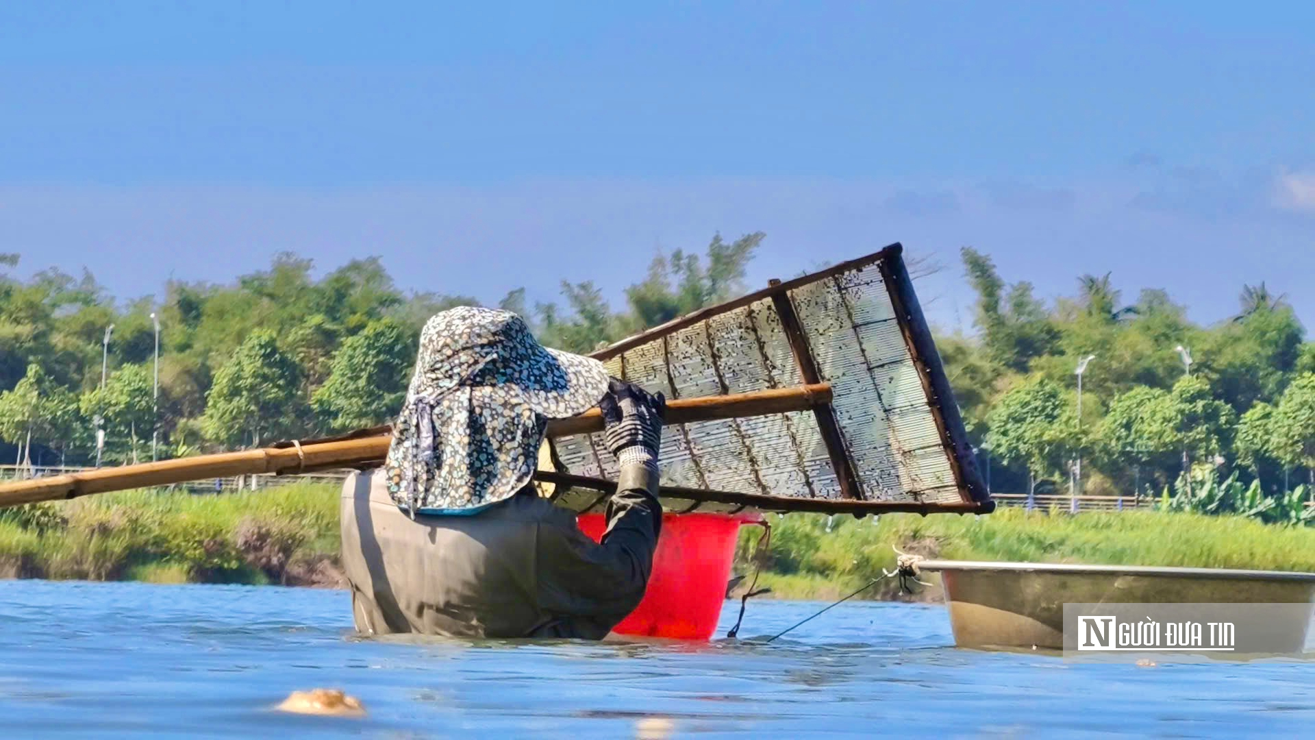 Theo chân “thợ săn” don dưới lòng sông Trà Khúc- Ảnh 5.