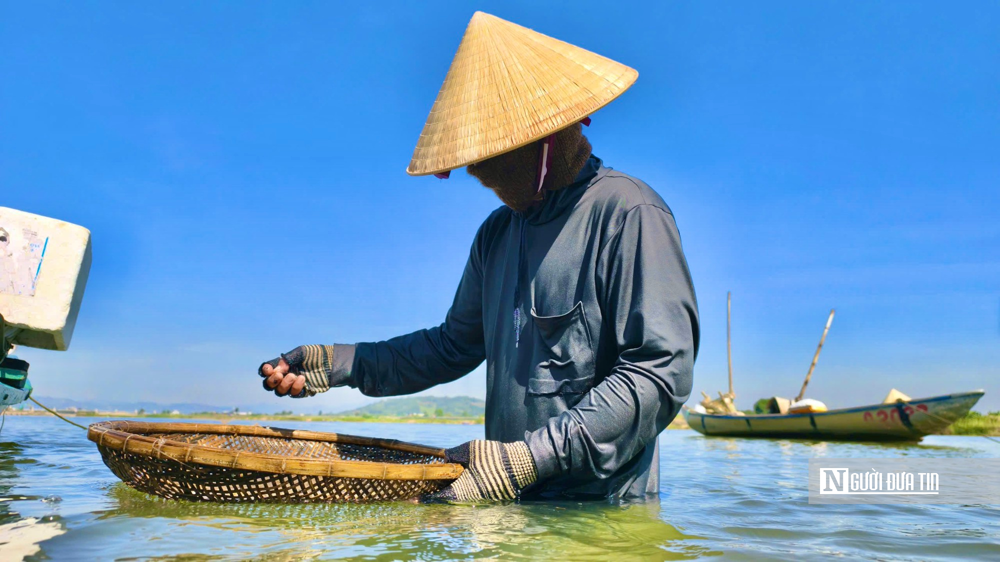 Theo chân “thợ săn” don dưới lòng sông Trà Khúc- Ảnh 10.