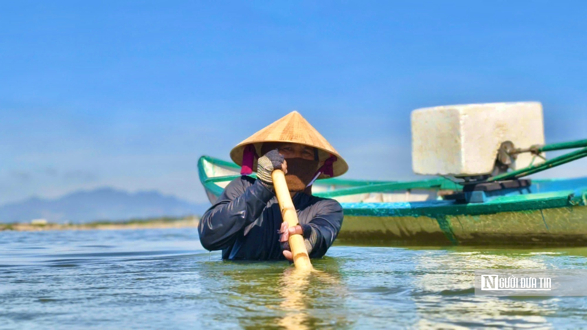 Theo chân “thợ săn” don dưới lòng sông Trà Khúc- Ảnh 6.