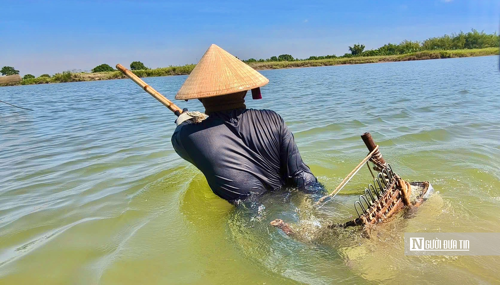 Theo chân “thợ săn” don dưới lòng sông Trà Khúc- Ảnh 7.
