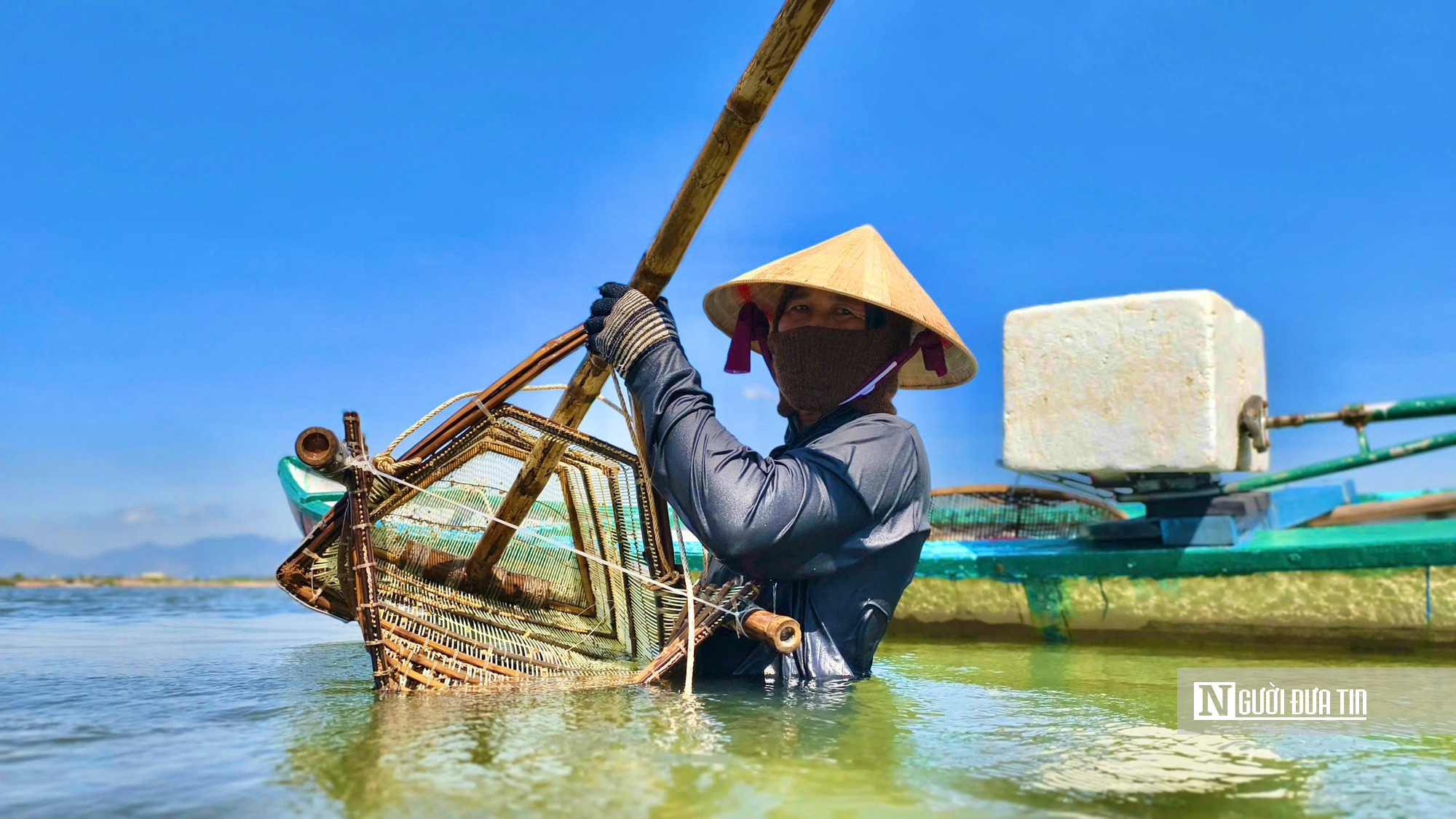 Theo chân “thợ săn” don dưới lòng sông Trà Khúc- Ảnh 8.