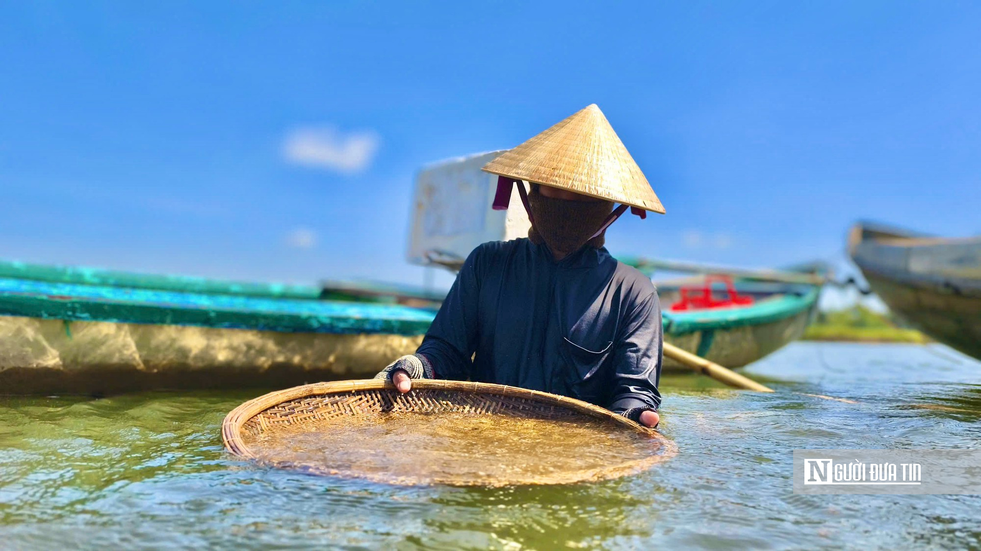 Theo chân “thợ săn” don dưới lòng sông Trà Khúc- Ảnh 12.