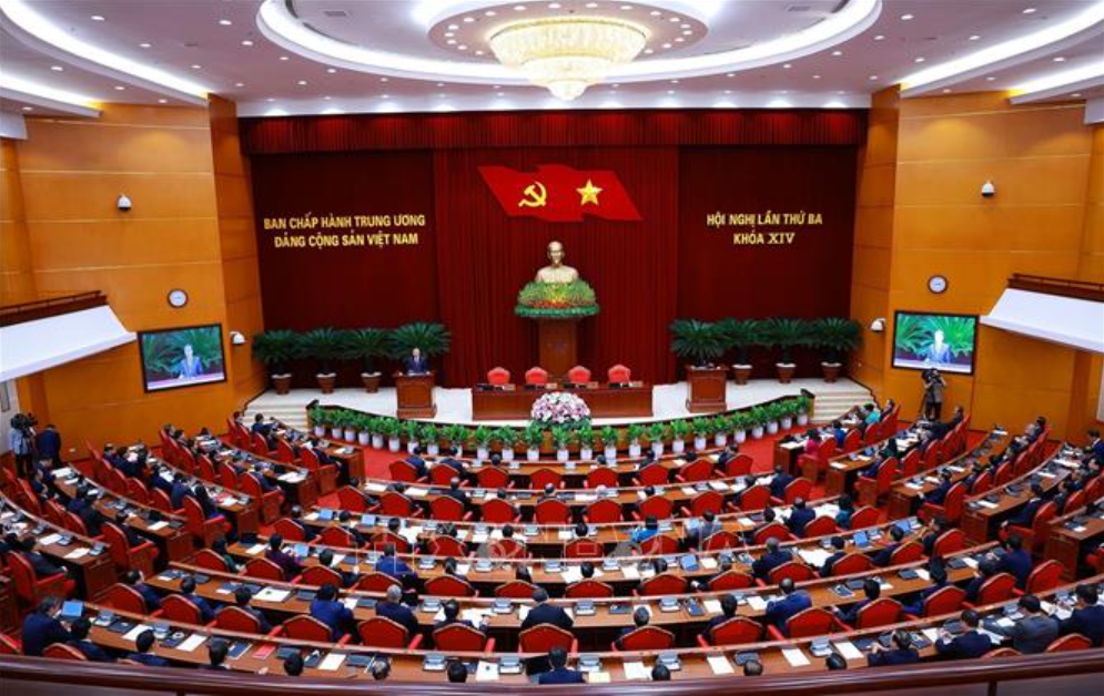 Bế mạc Hội nghị lần thứ ba Ban Chấp hành Trung ương Đảng khóa XIV - Ảnh 2.