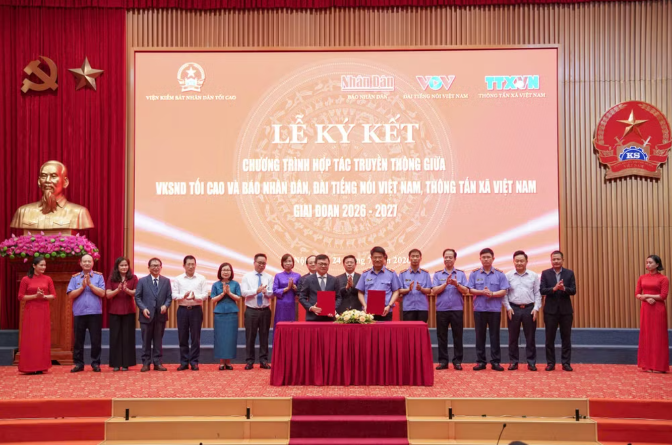 Tăng cường hợp tác truyền thông, lan tỏa thông tin chính thống về ngành Kiểm sát nhân dân- Ảnh 1.