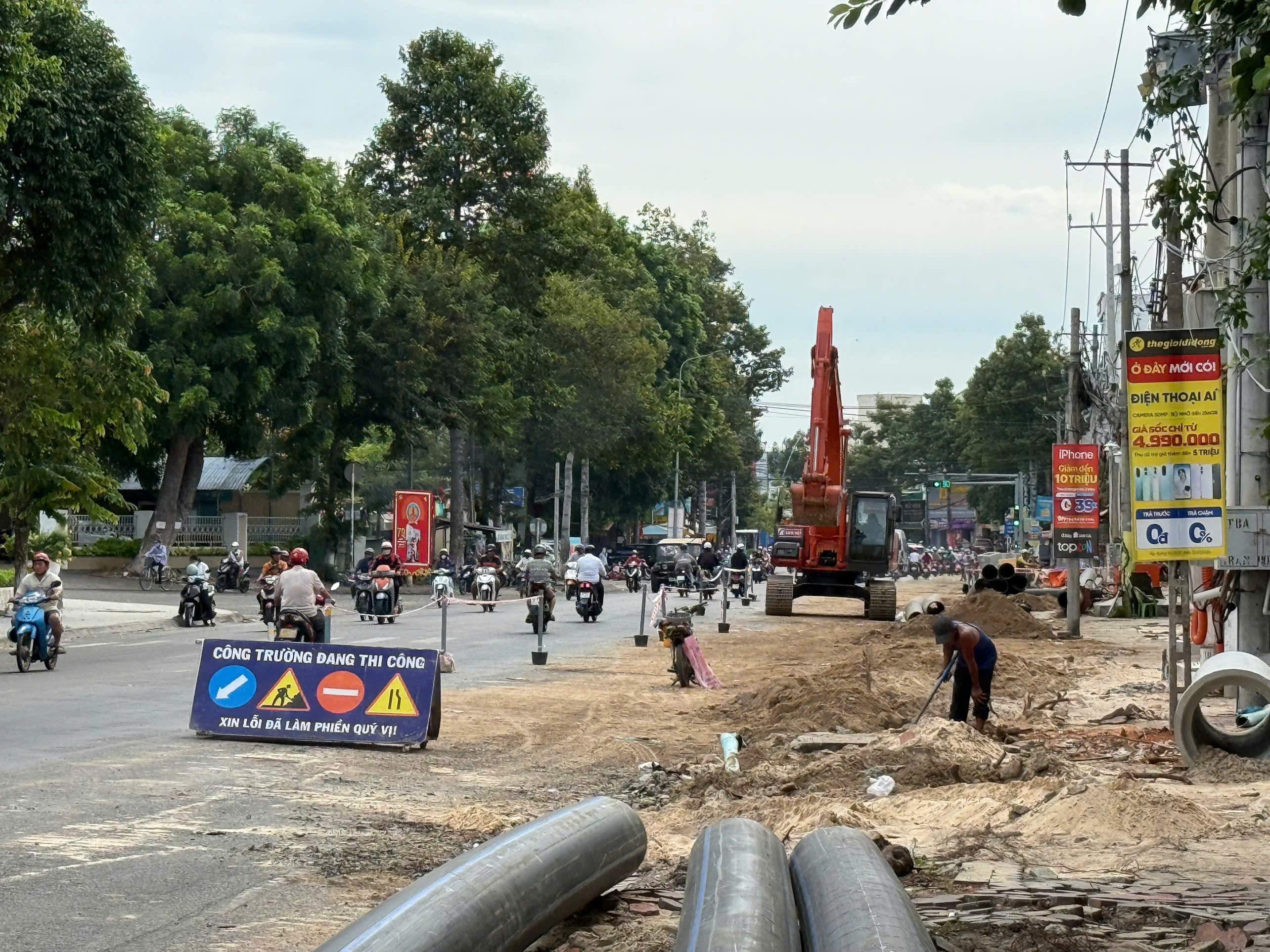Dự án hơn 135 tỷ đồng nâng cấp đường Trần Hưng Đạo, chỉnh trang trung tâm Phan Thiết- Ảnh 1.