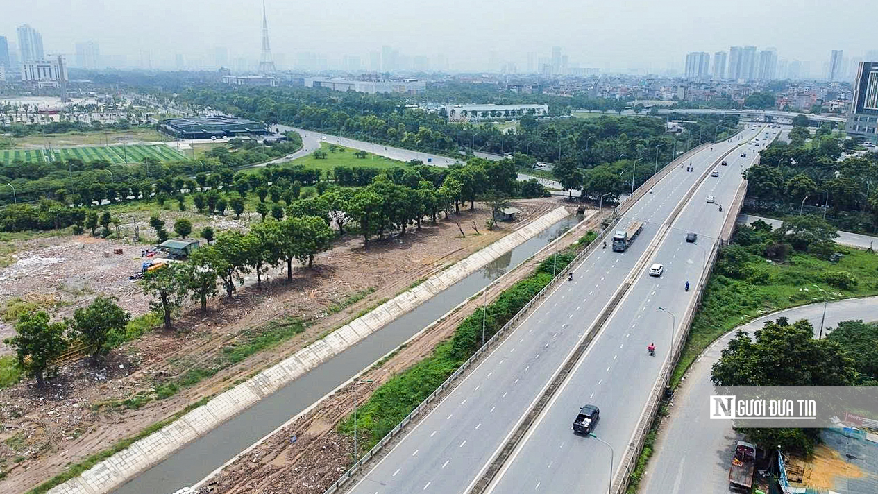 Hà Nội: Loạt trạm bơm chống ngập dọc Đại lộ Thăng Long đi vào vận hành- Ảnh 2.