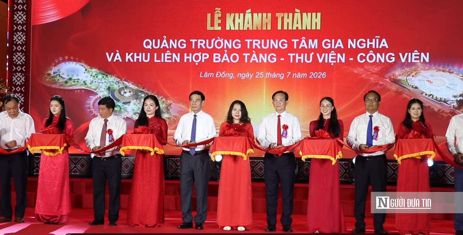 Khánh thành công trình trọng điểm, tạo diện mạo mới cho đô thị phía Tây tỉnh Lâm Đồng- Ảnh 1.