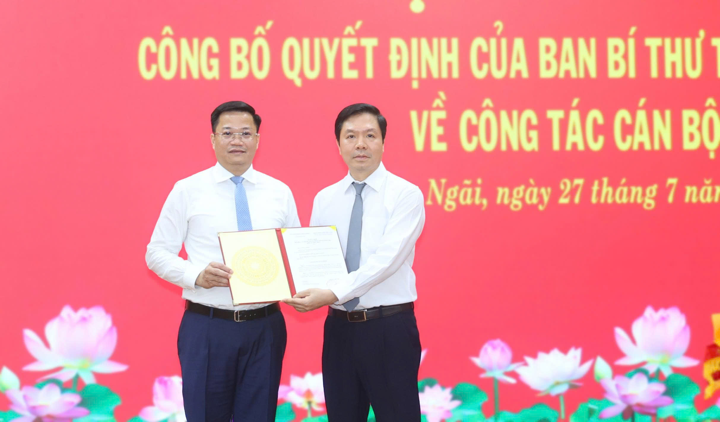 Thứ trưởng Bộ Tài chính Nguyễn Đức Tâm giữ chức Phó Bí thư Tỉnh ủy Quảng Ngãi - Ảnh 1.
