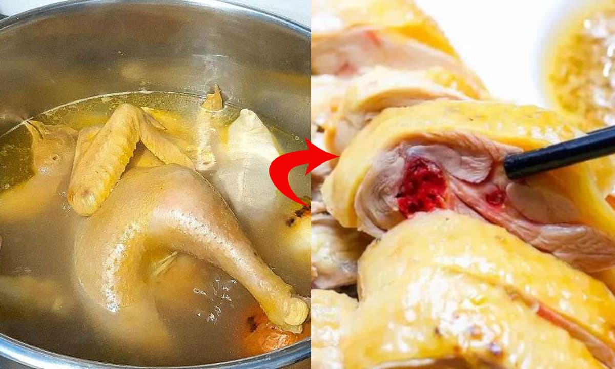 Gà luộc chín kỹ vẫn đỏ xương: Hiện tượng bình thường hay dấu hiệu nguy hiểm? - Ảnh 2.