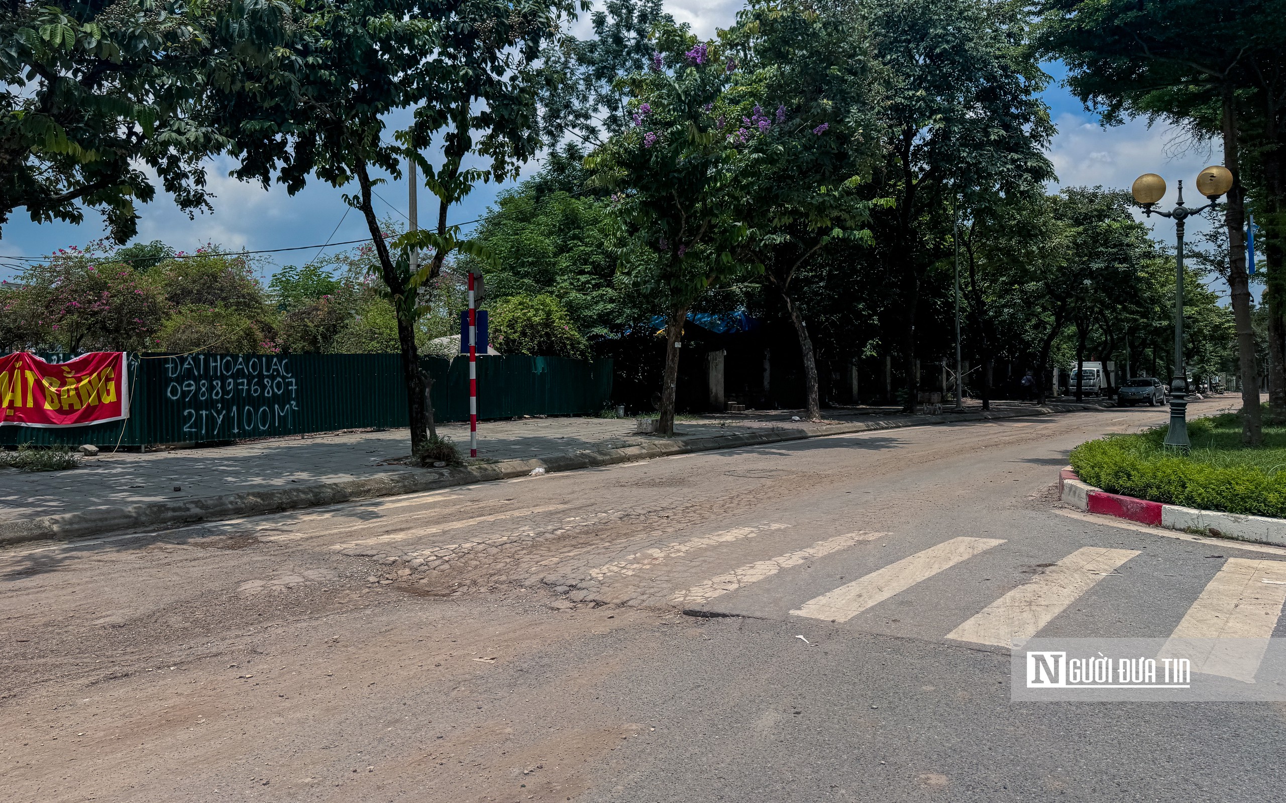 H&agrave; Nội: Mặt đường T&acirc;n Mỹ hư hỏng sau khi thi c&ocirc;ng hồ điều h&ograve;a Ph&uacute; Đ&ocirc; - Ảnh 6.