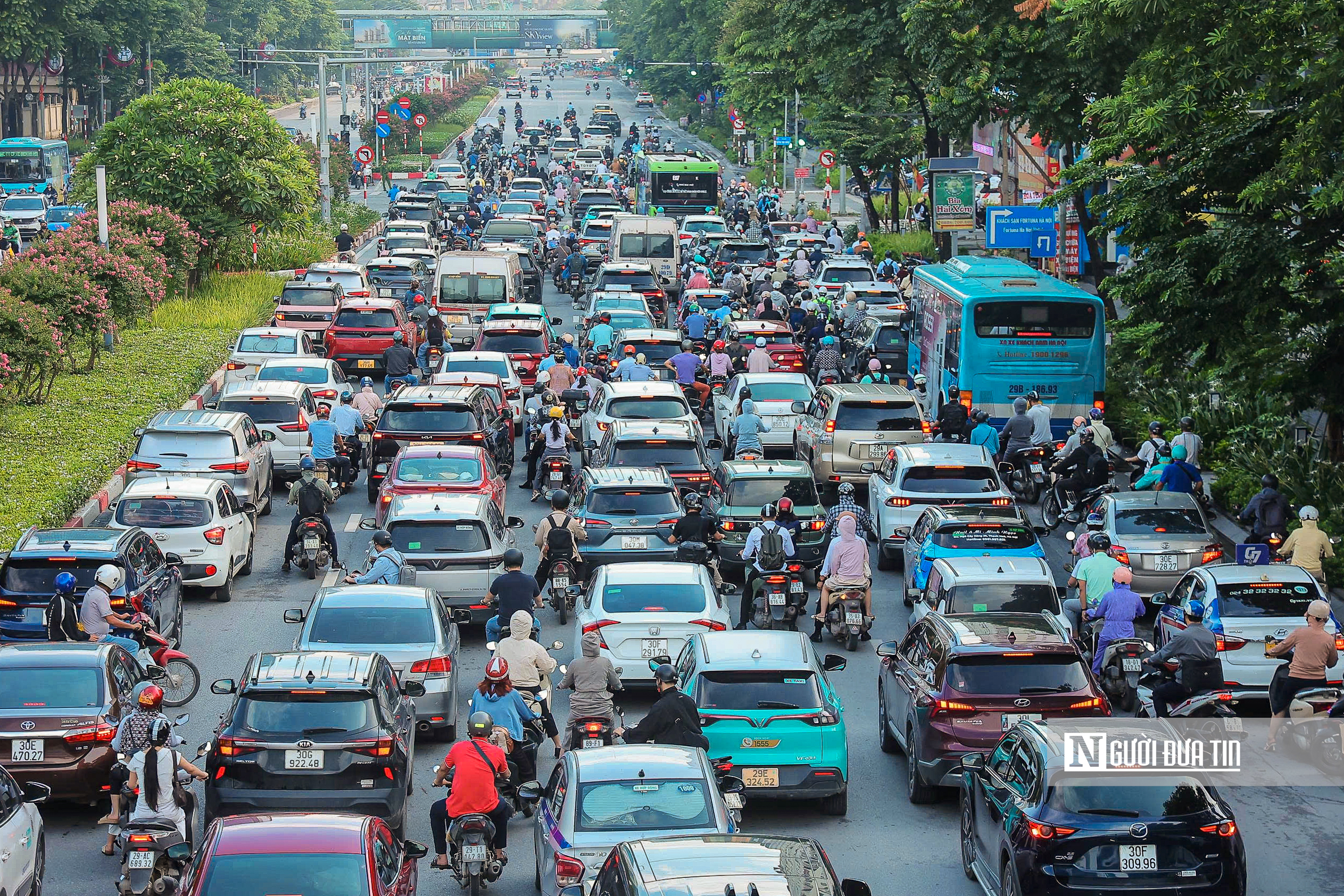 Toàn cảnh 2 tuyến đường ở Hà Nội dự kiến tổ chức giao thông đảo chiều - Ảnh 8.