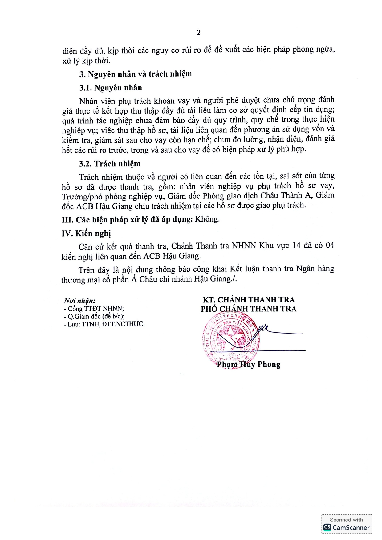 Thanh tra NHNN chỉ ra loạt tồn tại trong hoạt động tín dụng tại 3 chi nhánh ACB - Ảnh 3.