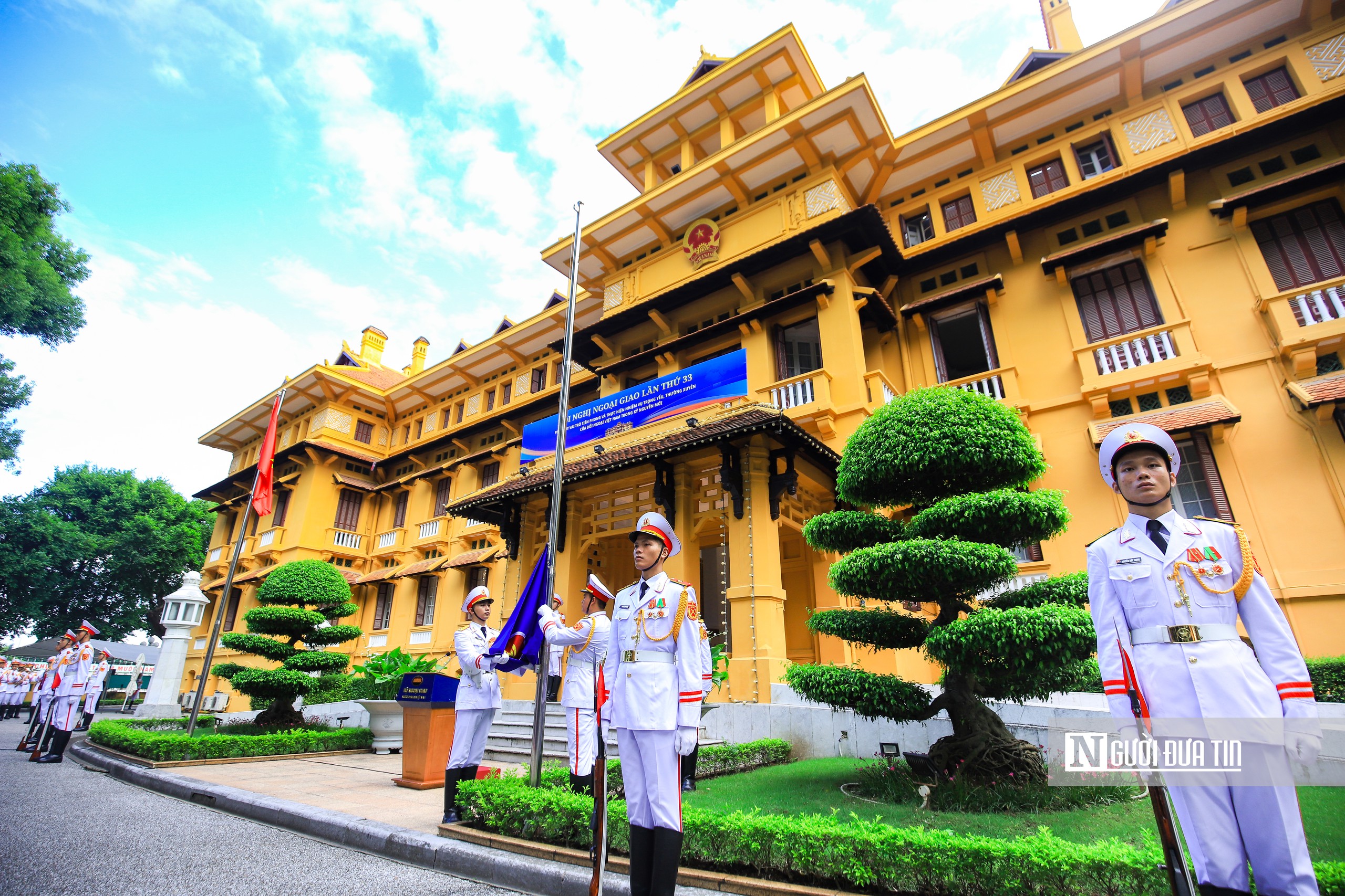 Lễ thượng cờ kỷ niệm 59 năm thành lập ASEAN - Ảnh 9.