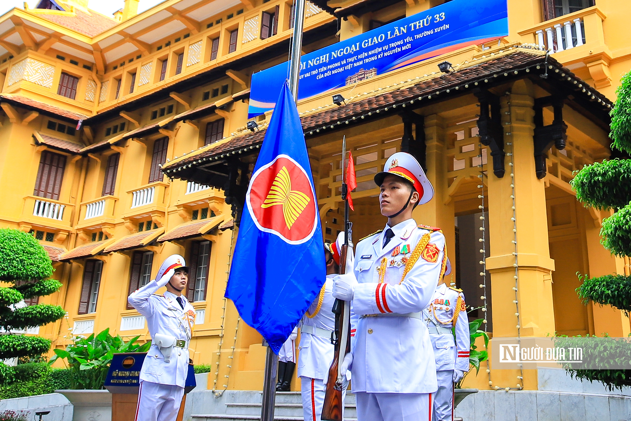 Lễ thượng cờ kỷ niệm 59 năm thành lập ASEAN - Ảnh 14.