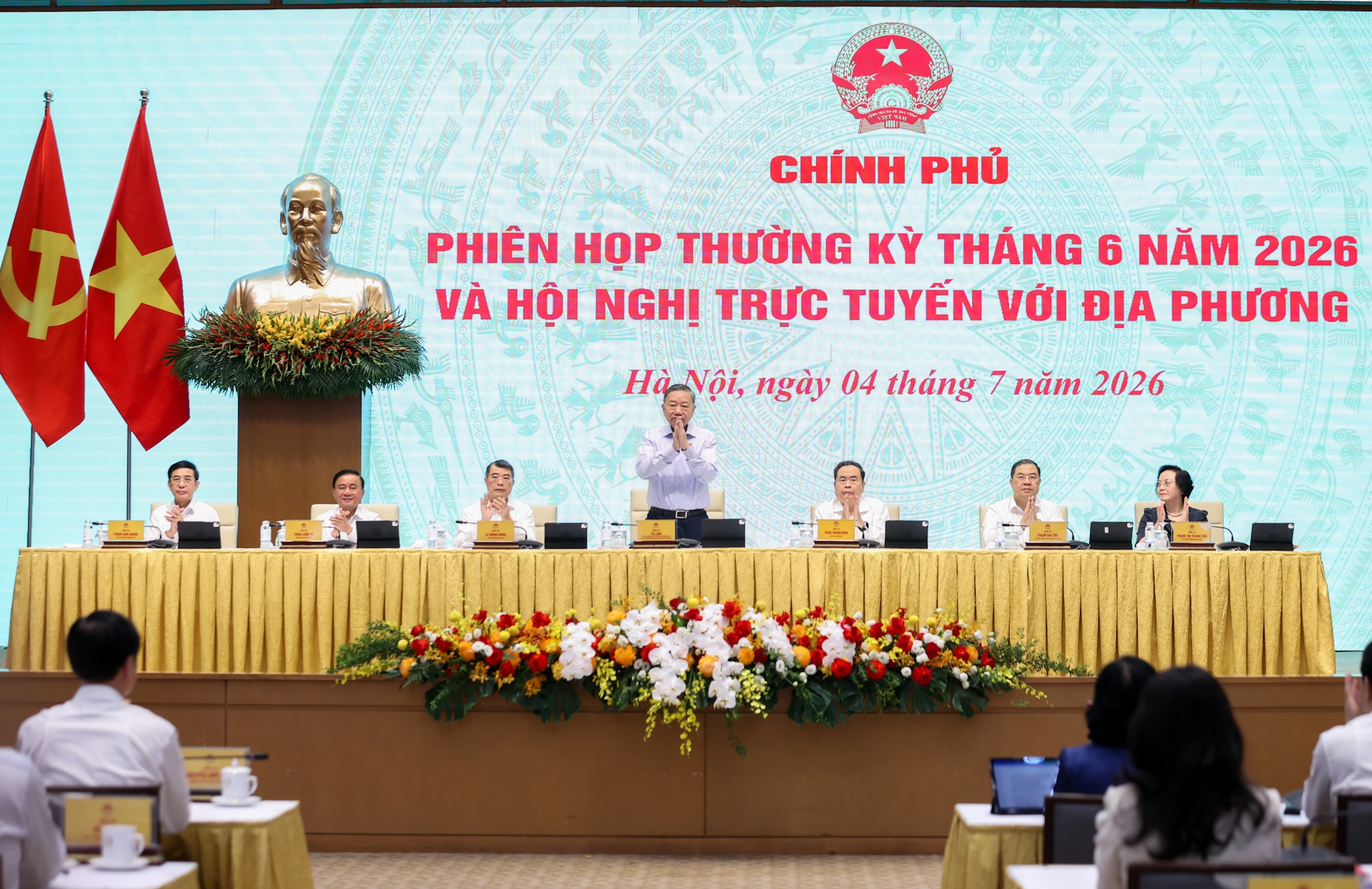 Tổng Bí thư, Chủ tịch nước Tô Lâm dự phiên họp Chính phủ thường kỳ tháng 6/2026- Ảnh 1.