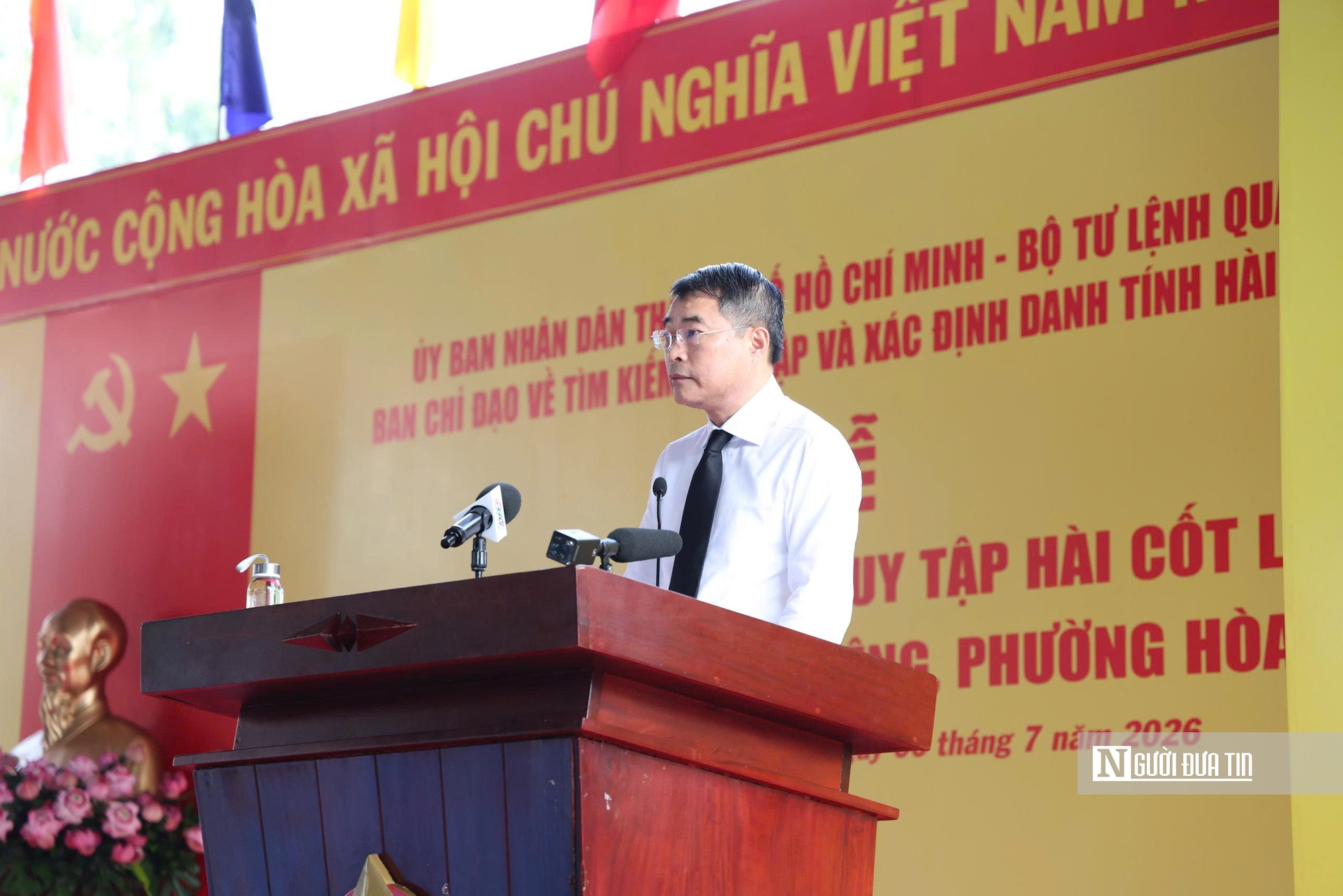 Thủ tướng Lê Minh Hưng dự lễ triển khai tìm kiếm hài cốt liệt sĩ tại Công viên Lê Thị Riêng- Ảnh 7.
