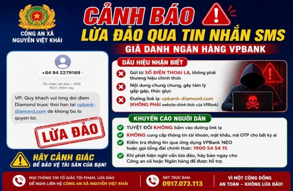 Mạo tin nhắn ngân hàng để lừa đảo, người dân cảnh giác kẻo mất tiền - Ảnh 1.