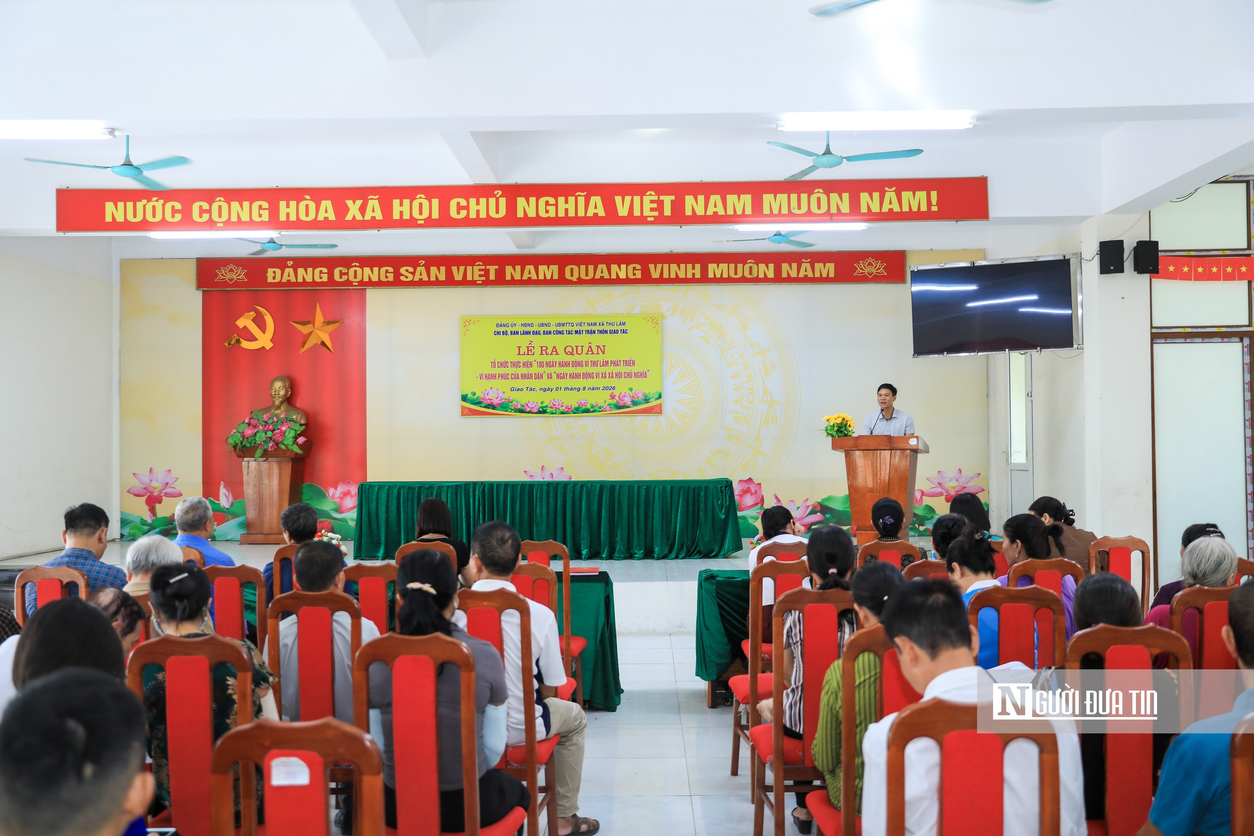 Người dân xã Thư Lâm phấn khởi hưởng ứng chiến dịch vì Thư Lâm phát triển- Ảnh 2.