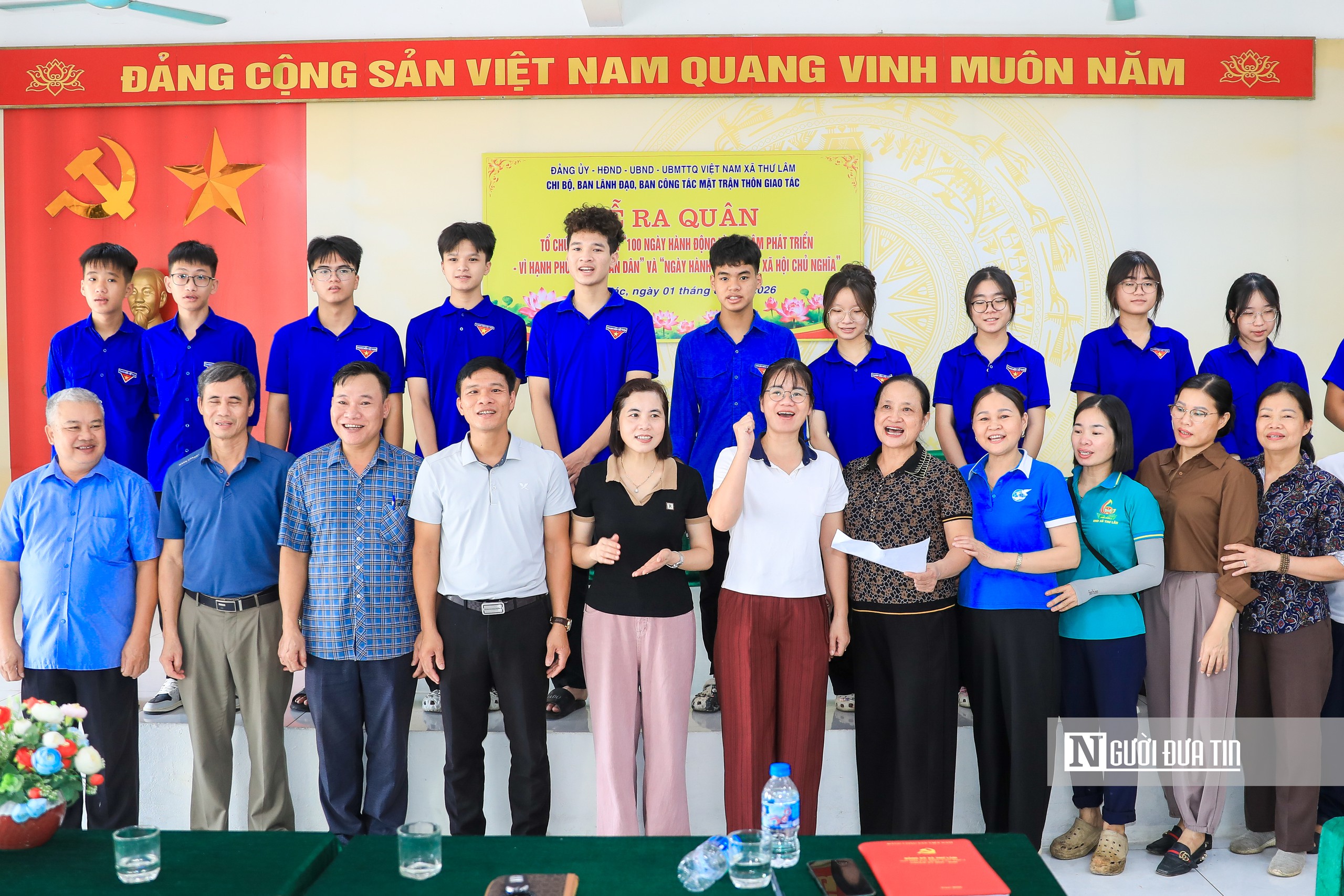 Người dân xã Thư Lâm phấn khởi hưởng ứng chiến dịch vì Thư Lâm phát triển- Ảnh 4.