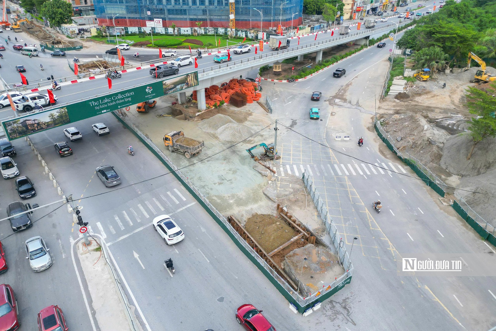 Hà Nội: Hầm chui 6 làn ở cửa ngõ phía Đông dần lộ diện sau 9 tháng thi công- Ảnh 3.