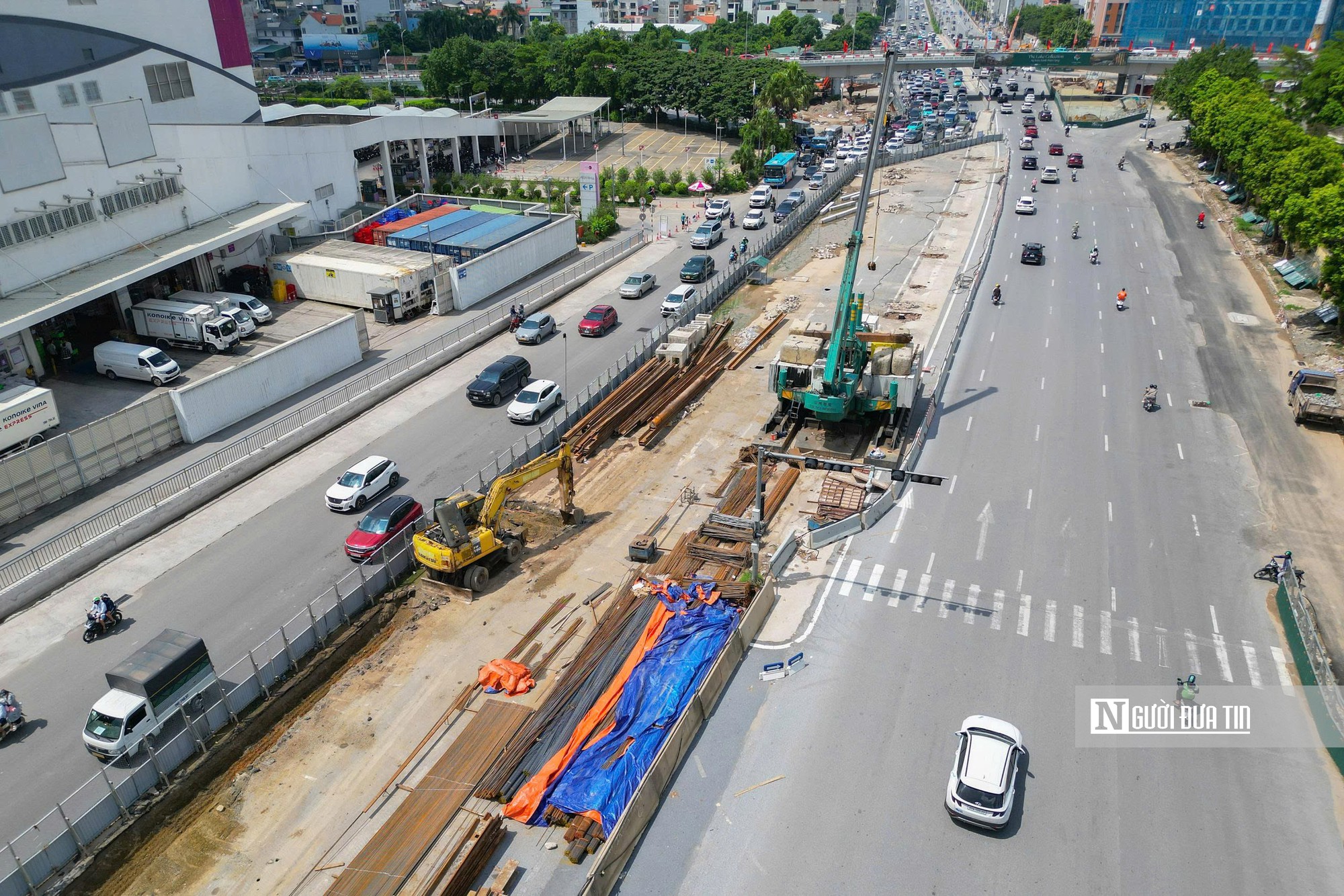Hà Nội: Hầm chui 6 làn ở cửa ngõ phía Đông dần lộ diện sau 9 tháng thi công- Ảnh 4.