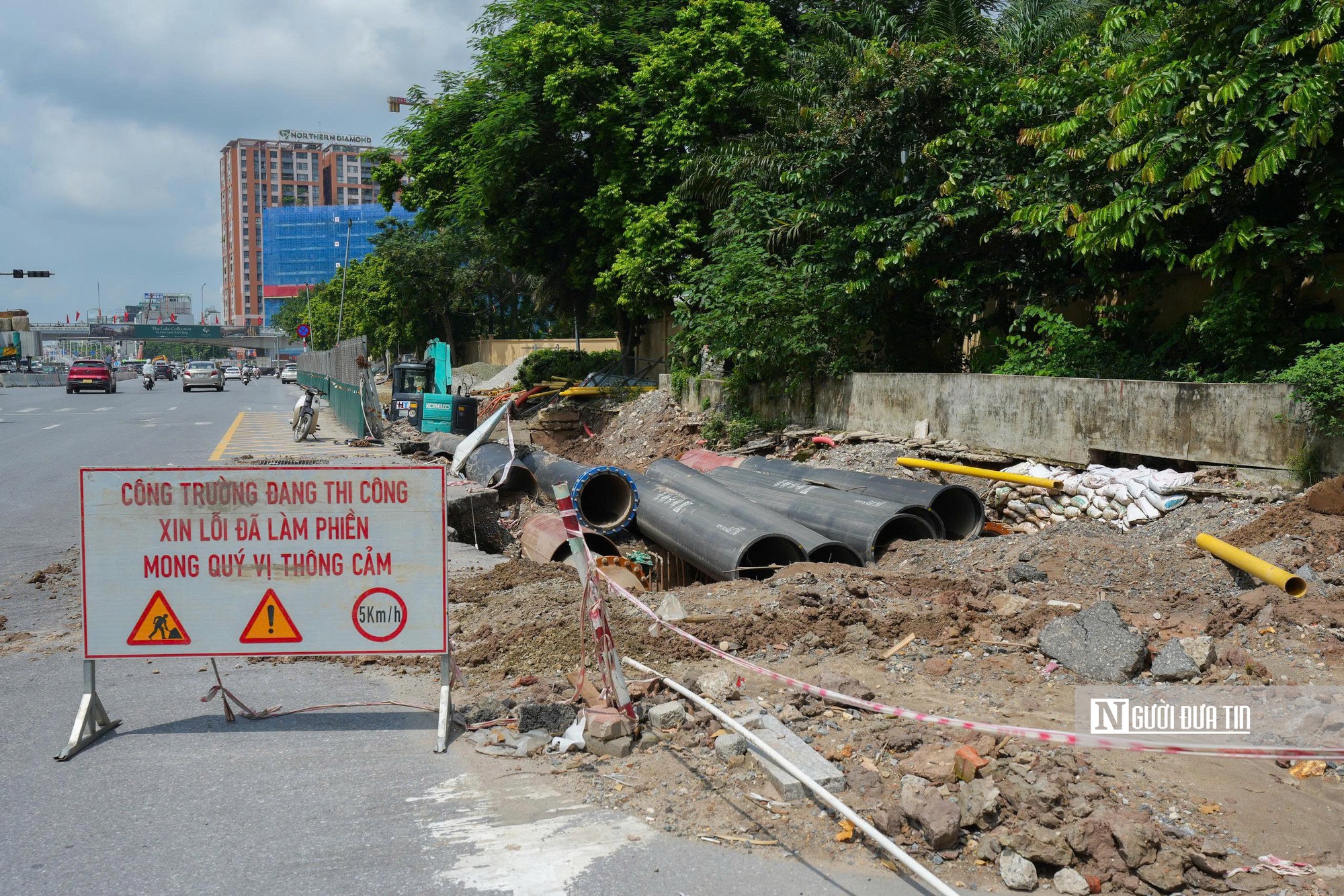 Hà Nội: Hầm chui 6 làn ở cửa ngõ phía Đông dần lộ diện sau 9 tháng thi công- Ảnh 10.