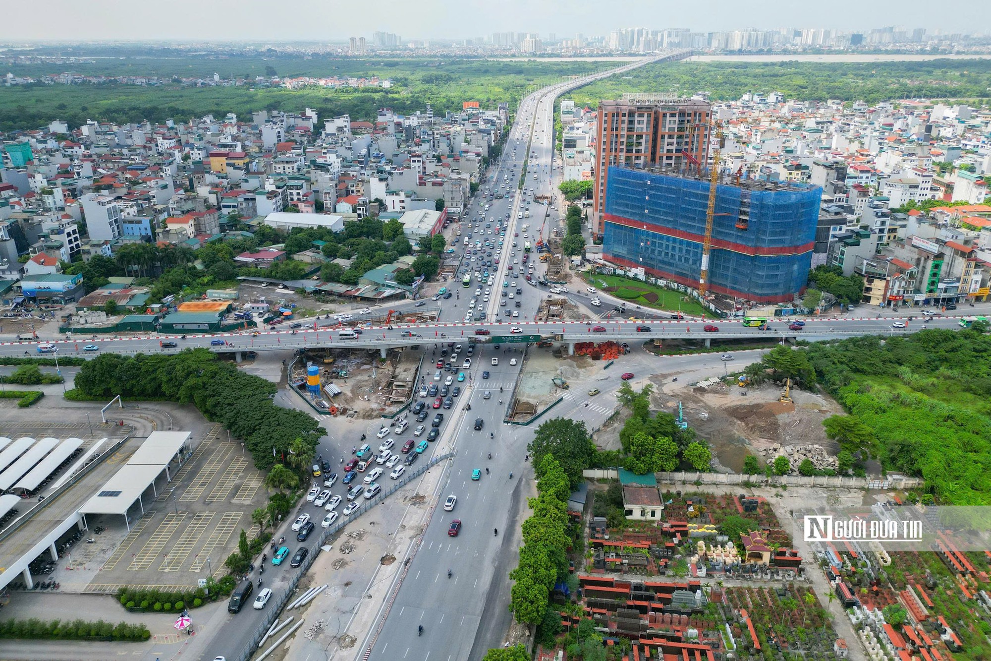 Hà Nội: Hầm chui 6 làn ở cửa ngõ phía Đông dần lộ diện sau 9 tháng thi công- Ảnh 19.