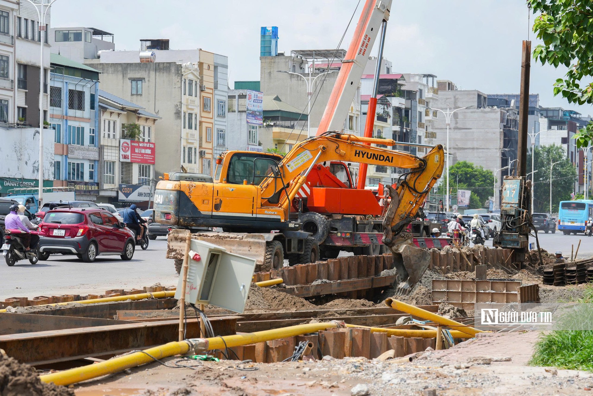 Hà Nội: Hầm chui 6 làn ở cửa ngõ phía Đông dần lộ diện sau 9 tháng thi công- Ảnh 6.