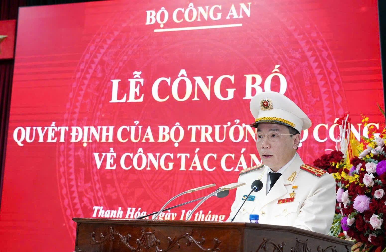 Đại tá Hoàng Quốc việt được bổ nhiệm giữ chức Giám đốc Công an tỉnh Thanh Hóa- Ảnh 2.