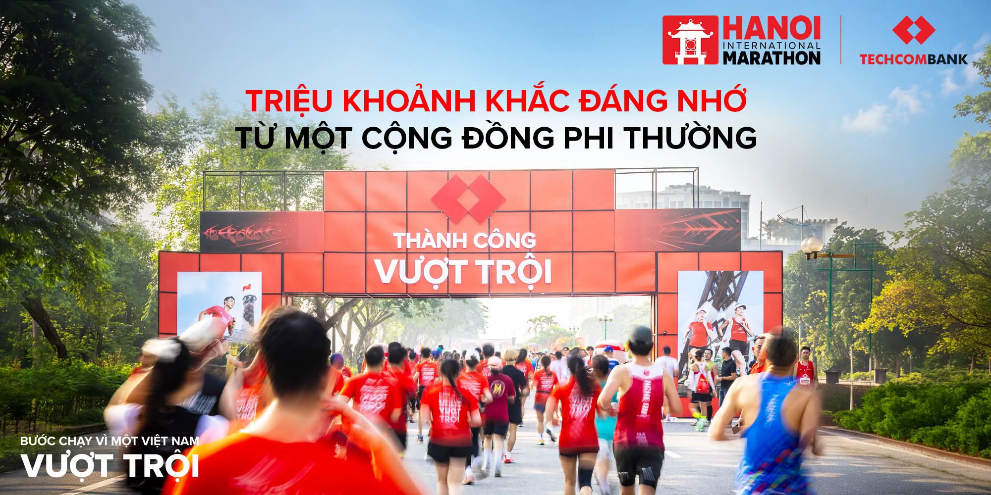 Giải Marathon Quốc tế Hà Nội Techcombank 2026: Giải chạy biểu tượng quốc gia, khẳng định tầm vóc khu vực  - Ảnh 1.