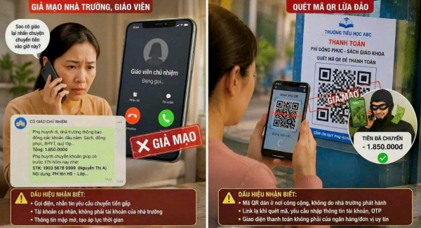 Cảnh báo lừa đảo mùa tựu trường, phụ huynh cảnh giác kẻo mất tiền - Ảnh 1.