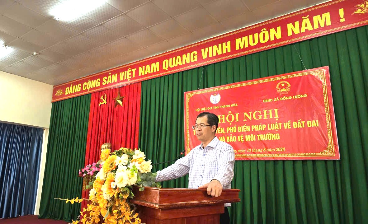 Hội Luật gia tỉnh Thanh Hóa tổ chức tuyên truyền, phổ biến pháp luật tới người dân miền núi- Ảnh 1.