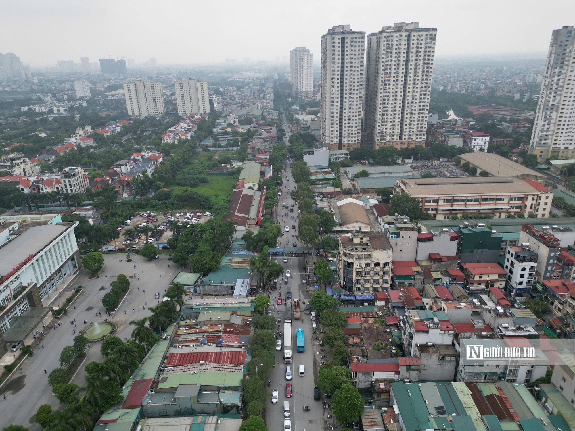 Cận cảnh nút giao Phạm Tu - đường 70 “thay áo”: Trụ cầu mọc lên, công trường tăng tốc - Ảnh 11.