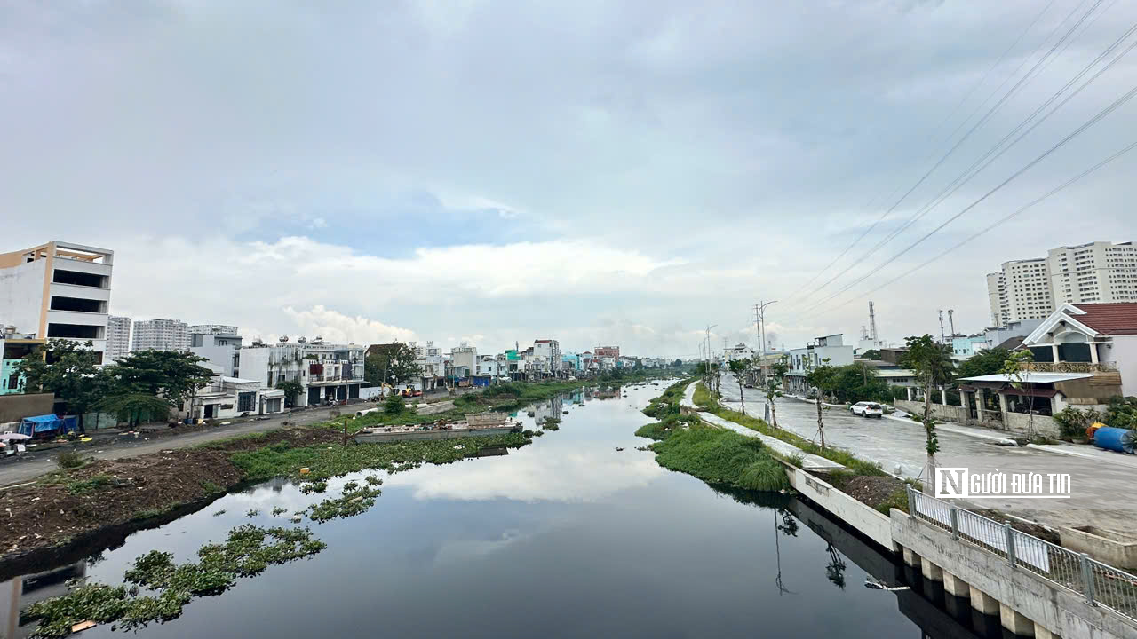 Dự &aacute;n cải tạo k&ecirc;nh Tham Lương - Bến C&aacute;t &ndash; rạch Nước L&ecirc;n: Nơi thi c&ocirc;ng rầm rộ, nơi "đứng h&igrave;nh" - Ảnh 2.