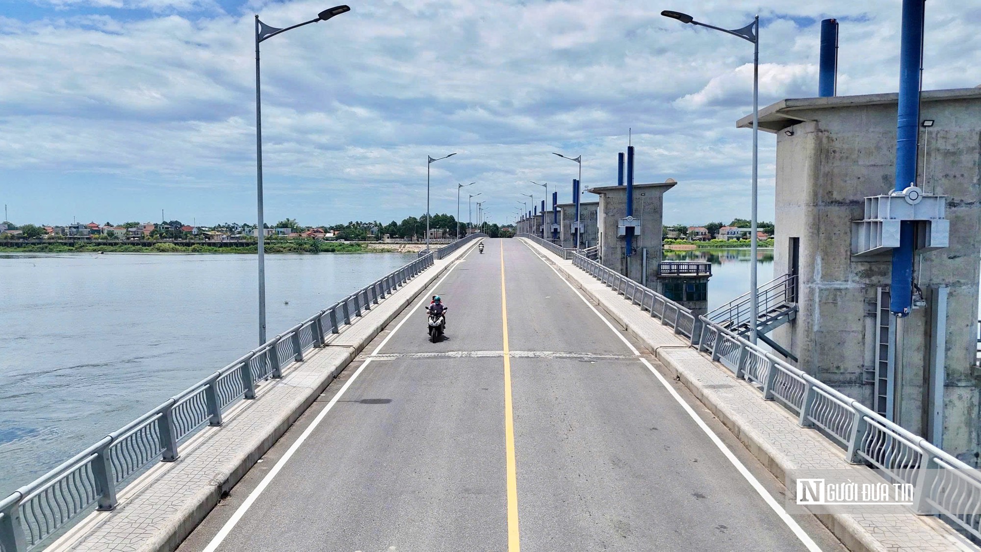 Ngắm sông Trà Khúc "thay áo" khi đập dâng gần 1.500 tỷ đồng tích nước- Ảnh 10.