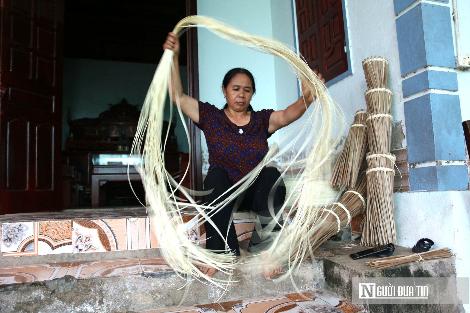 Làng nghề đan nơm tre bứt phá nhờ tư duy đổi mới đưa sản phẩm lên nền tảng số- Ảnh 10.