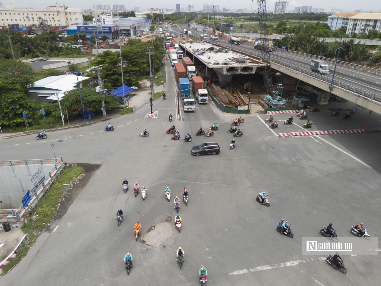 Tp.HCM: Hiện trạng n&uacute;t giao th&ocirc;ng &ldquo;giải cứu&rdquo; điểm v&agrave;o cảng C&aacute;t L&aacute;i hơn 3.600 tỷ- Ảnh 3.