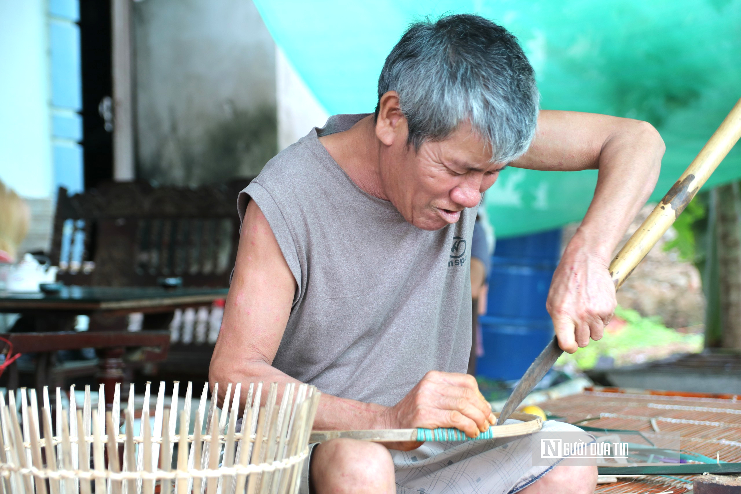 Làng nghề đan nơm tre bứt phá nhờ tư duy đổi mới đưa sản phẩm lên nền tảng số- Ảnh 13.