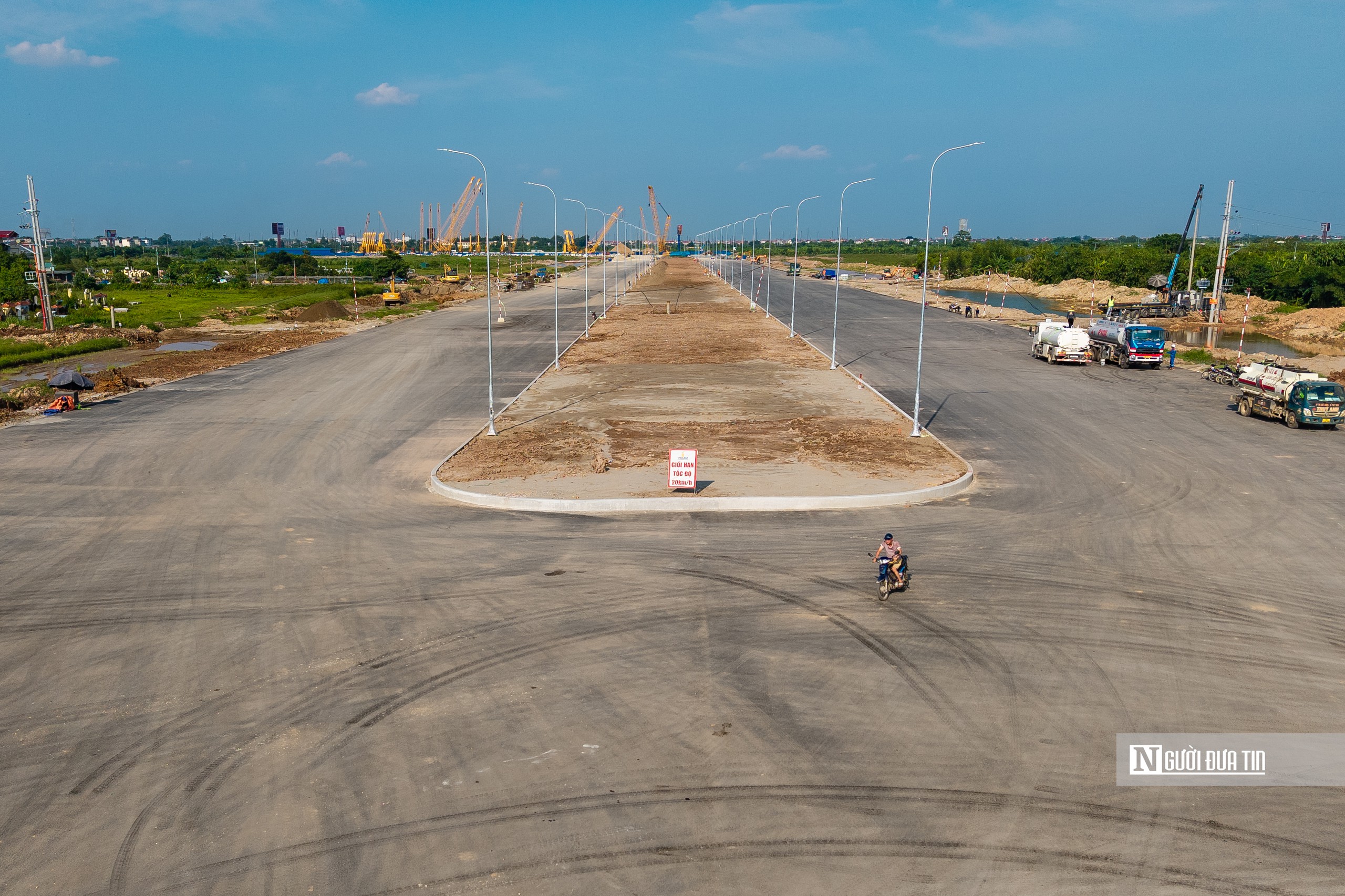 Hiện trạng trục đại lộ rộng 120m nối sân vận động lớn nhất thế giới- Ảnh 15.