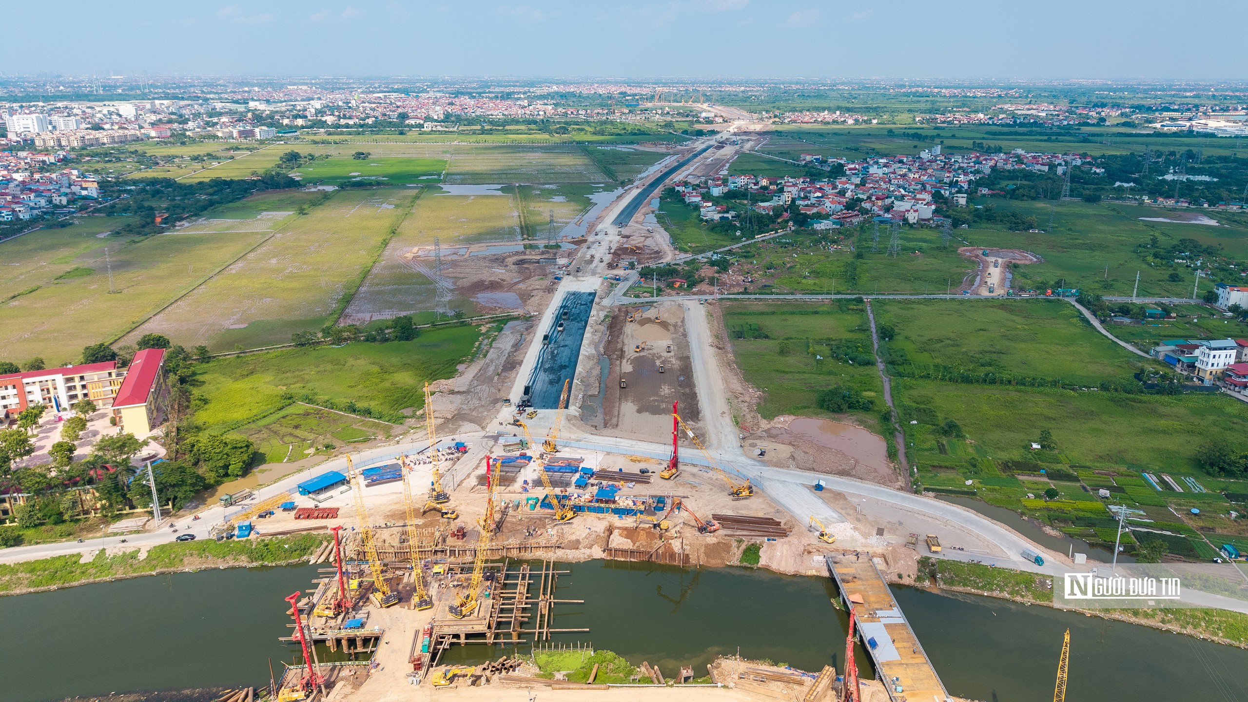Hiện trạng trục đại lộ rộng 120m nối sân vận động lớn nhất thế giới- Ảnh 13.