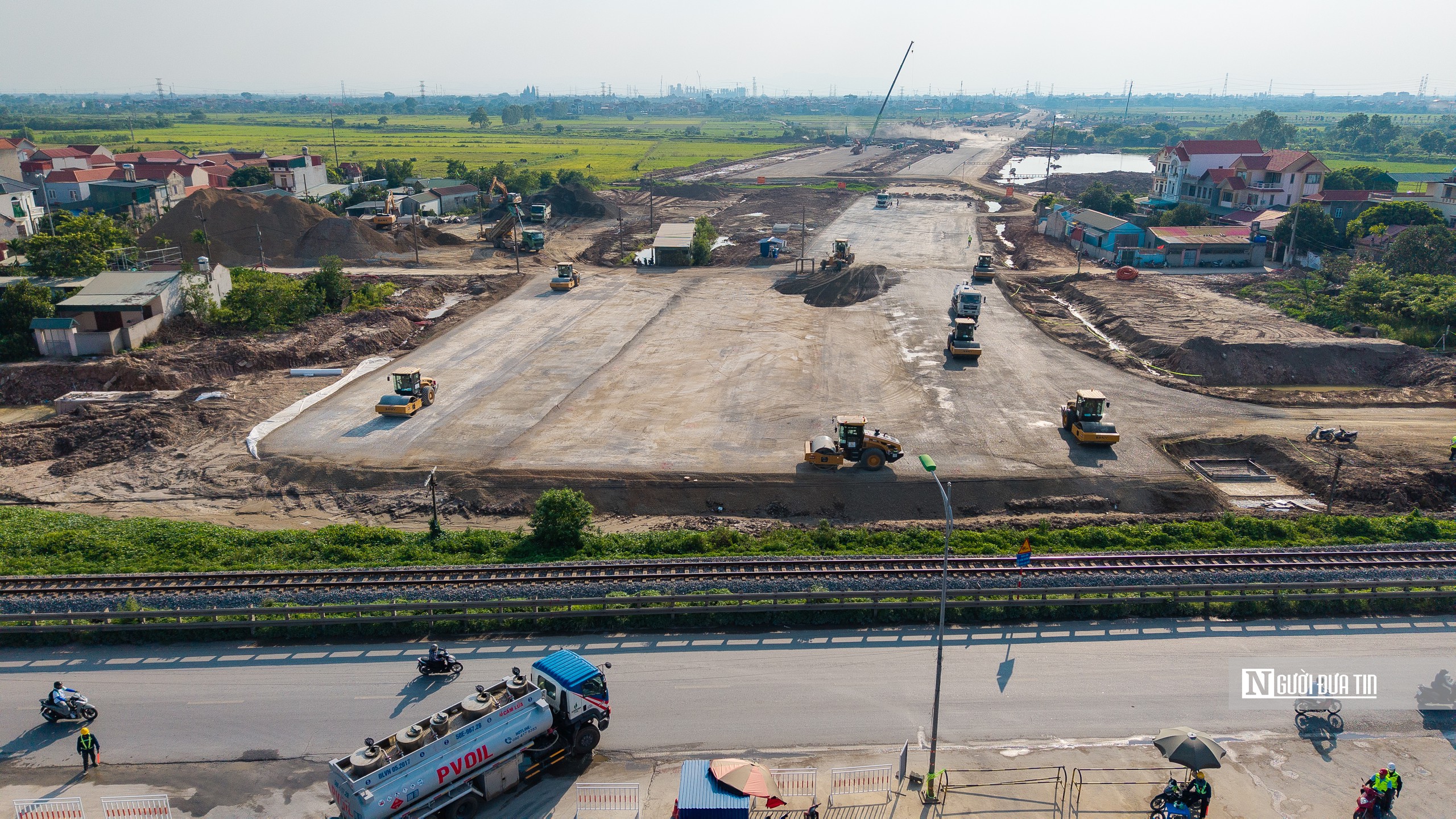 Hiện trạng trục đại lộ rộng 120m nối sân vận động lớn nhất thế giới- Ảnh 12.