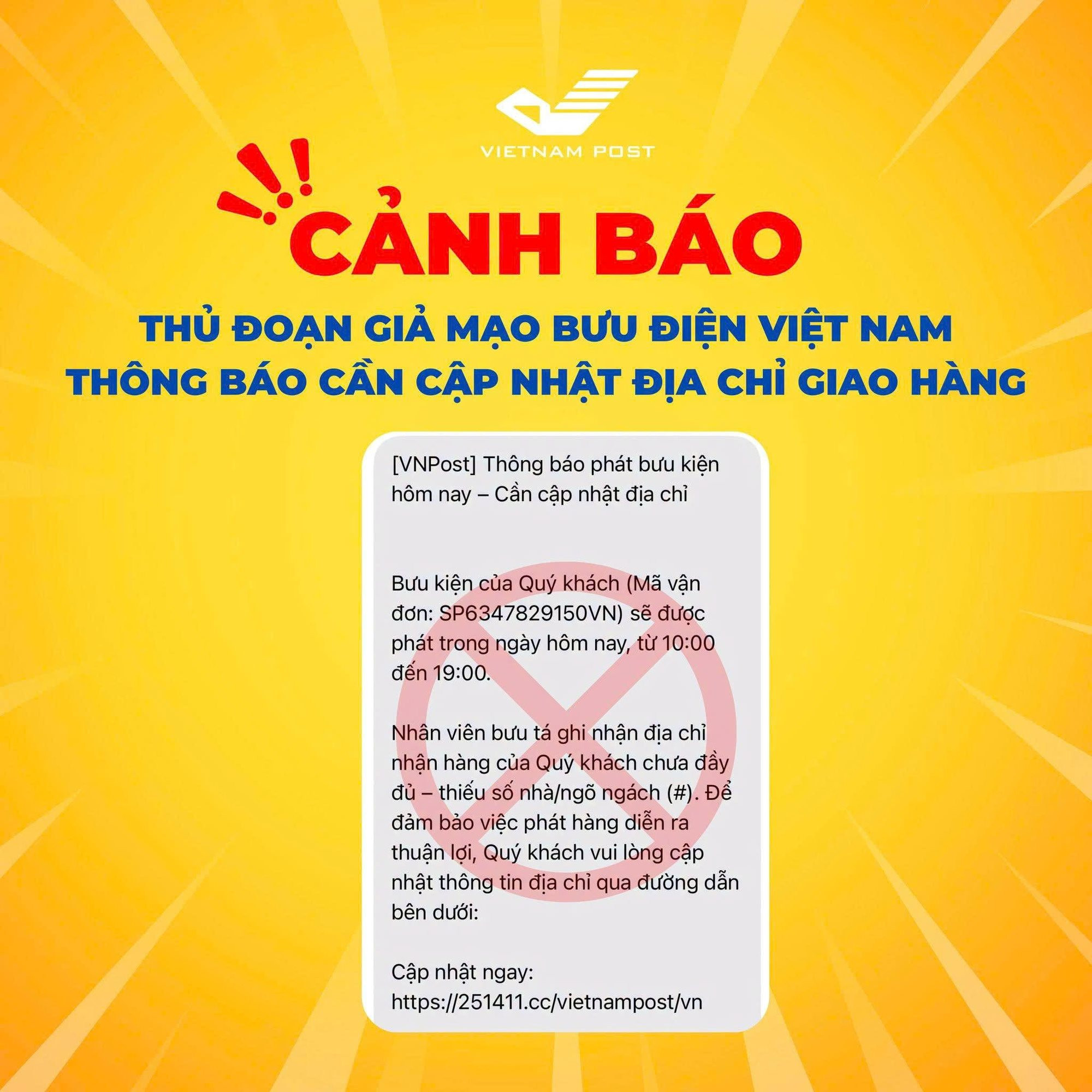 Bưu điện Việt Nam cảnh báo tới người hay gửi hàng, mua hàng online - Ảnh 1.