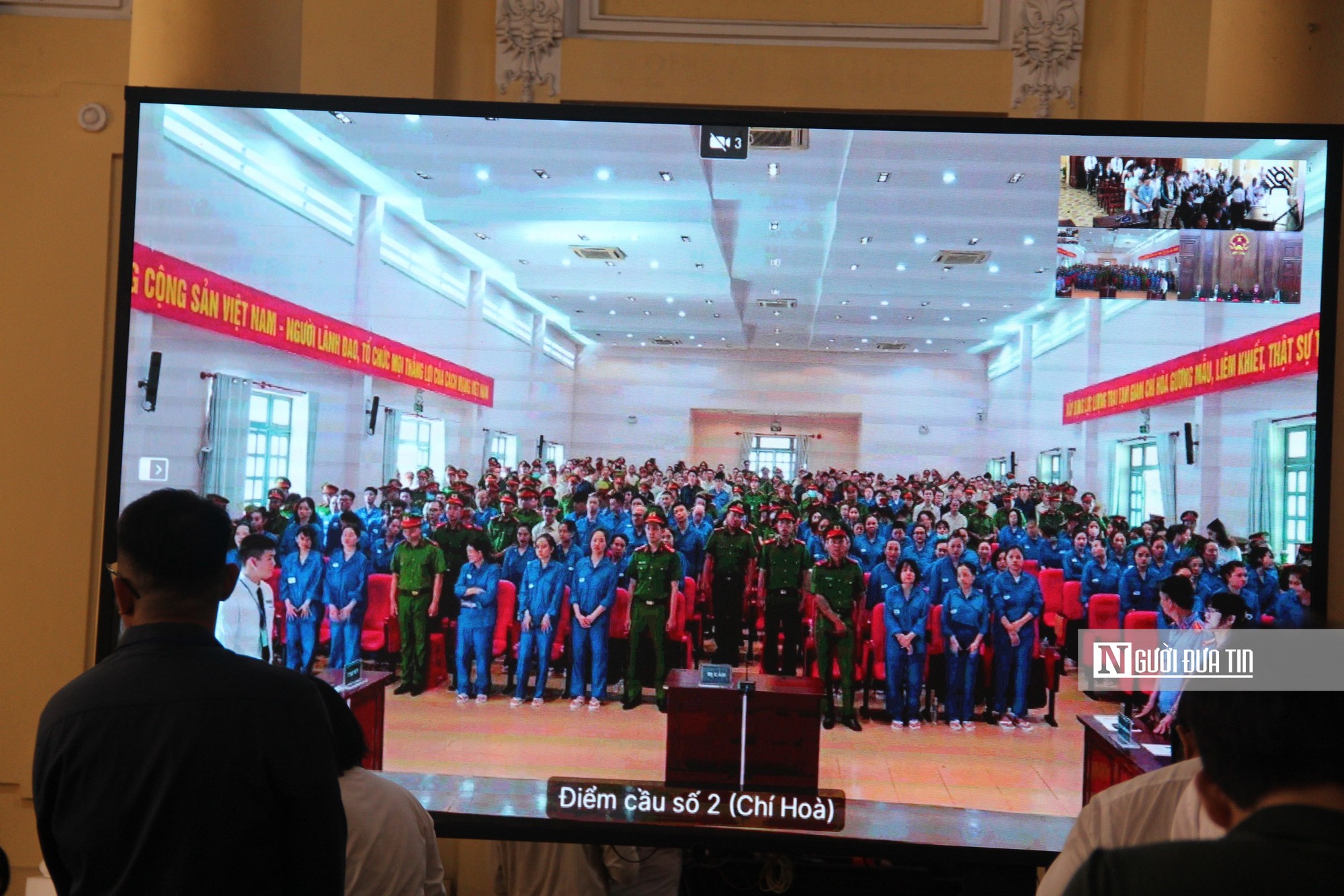 Chuyên án ma túy VN10: An ninh thắt chặt tại phiên tòa về ma túy có số lượng bị cáo nhiều nhất từ trước đến nay- Ảnh 1.